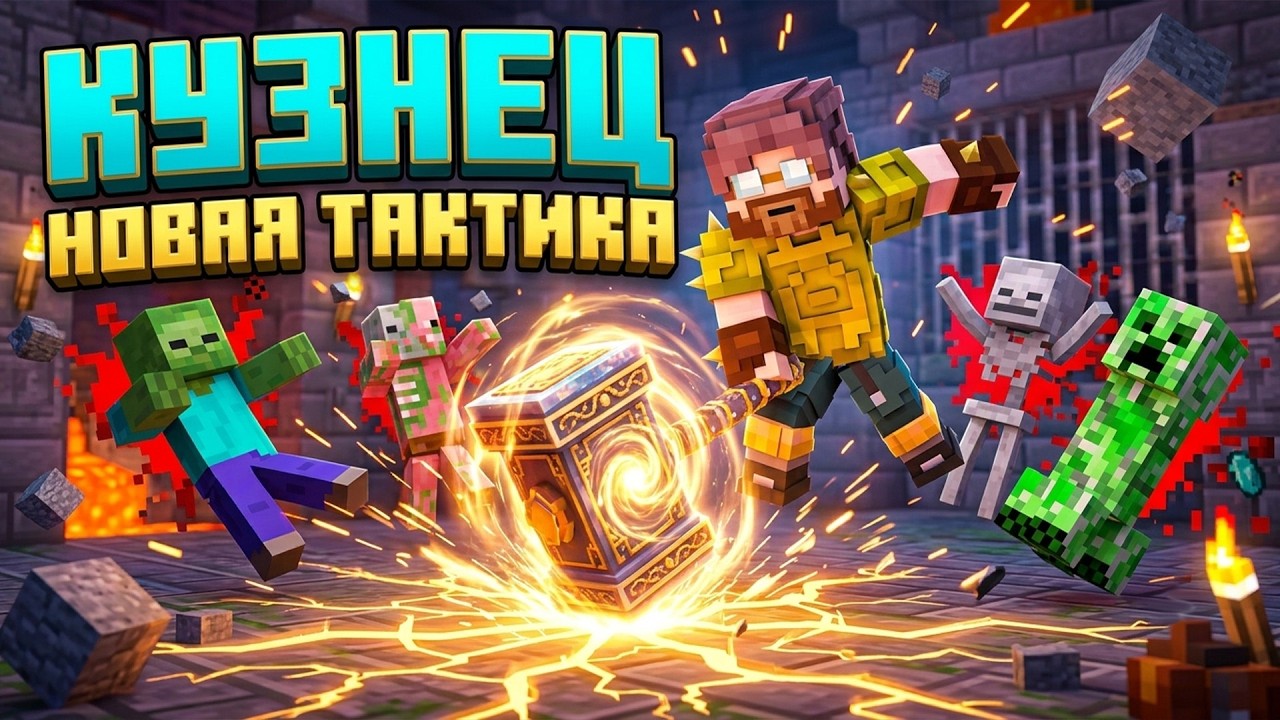 НОВАЯ ТАКТИКА ЗА КУЗНЕЦА В КАСТОМ СТИВ ХАОС 3.3! ПРОВЕРКА НОВОЙ СТРАТЕГИИ ЗА КЛАСС КУЗНЕЦ В CSC 3.3!