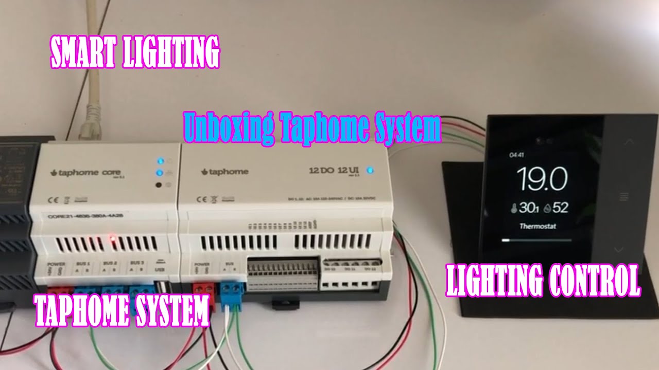 UNBOXING TAPHOME | TAPHOME SYSTEM | SMART HOME TAPHOME