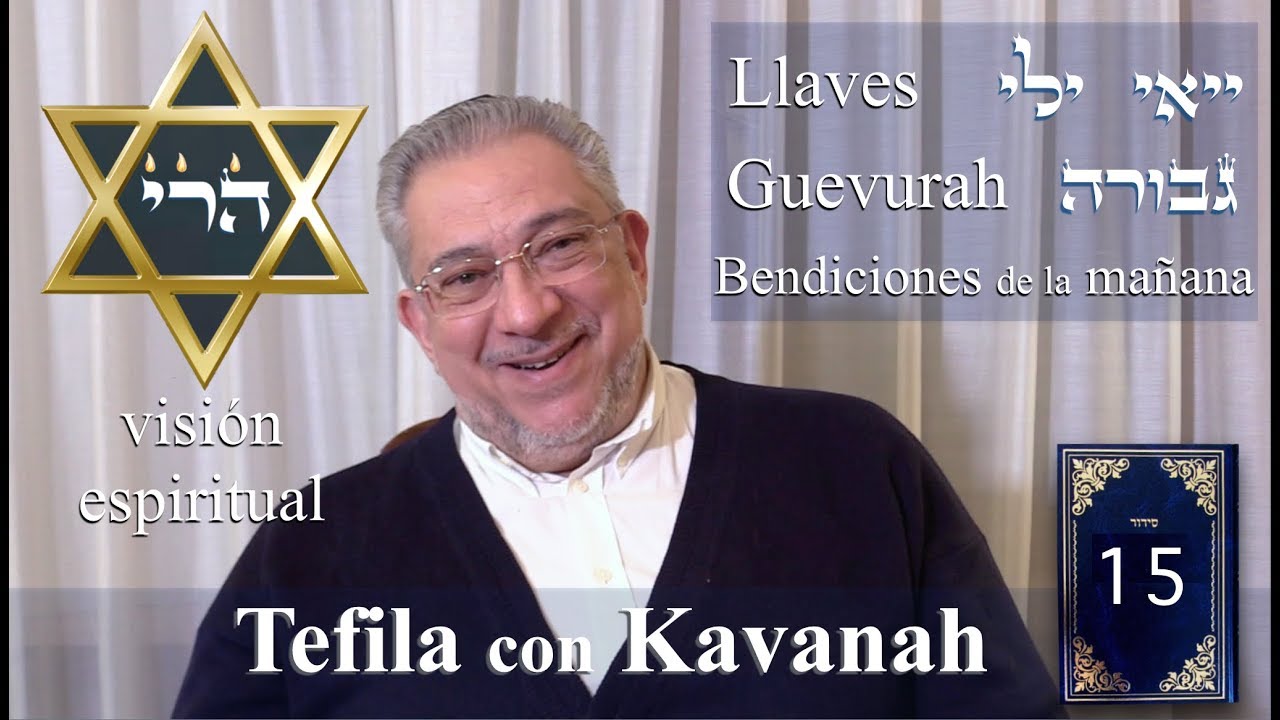 Kabbalah: la Tefila con Kavanah - clase 15 Bendiciones de la mañana