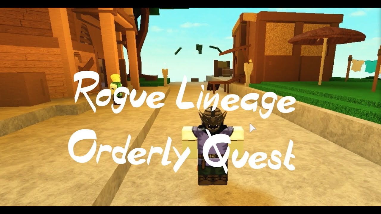 How To Get Orderly Without Jails In Rogue Lineage | Roblox