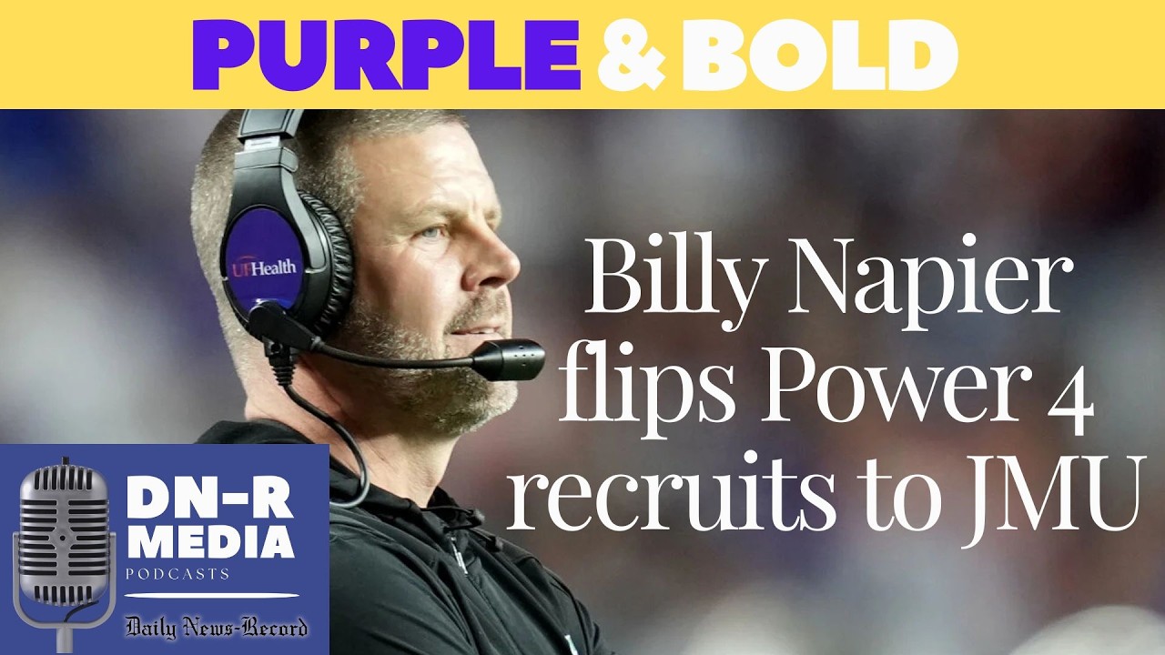 PURPLE & BOLD  Billy Napier meets the media/What s wrong with JMU hoops?