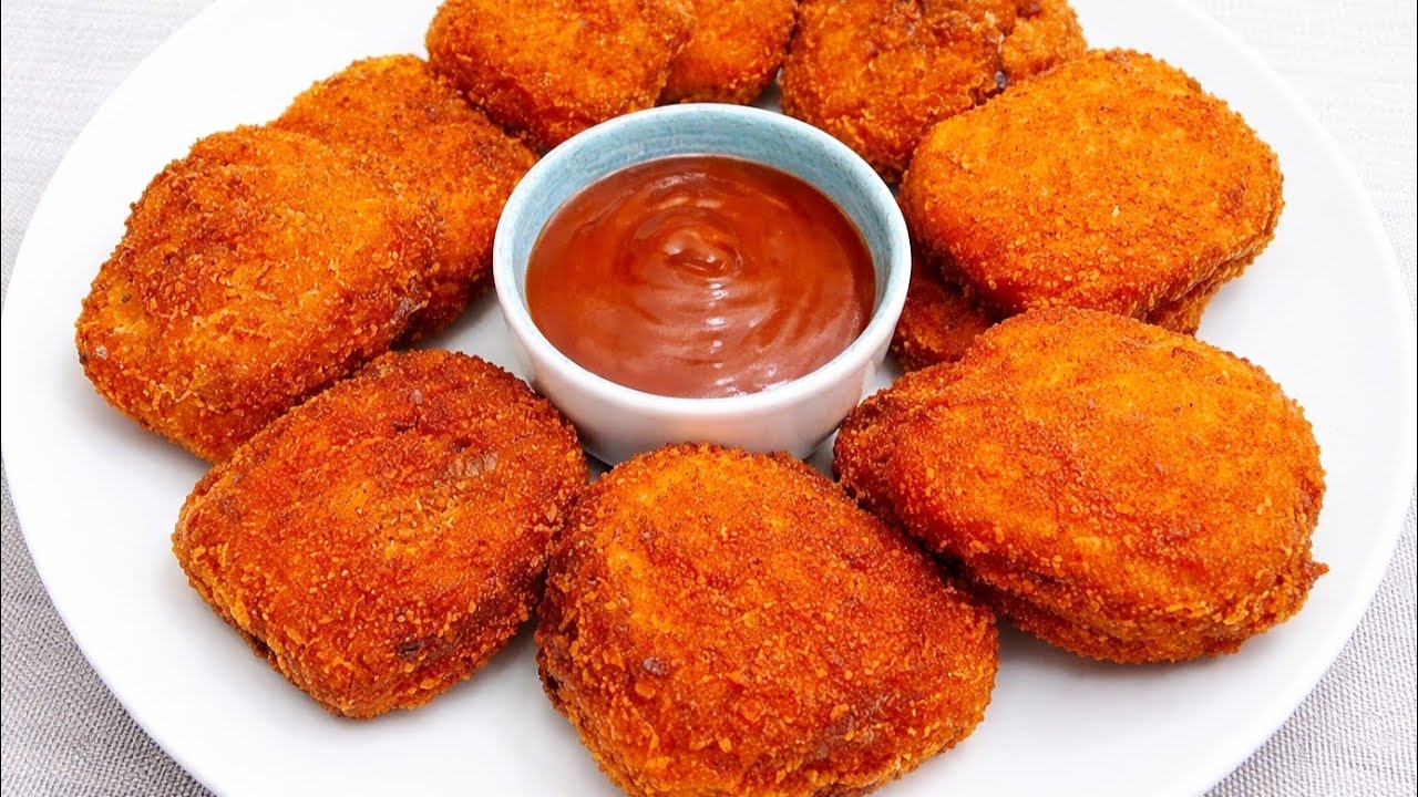 অল্প উপকরণে দারুণ মচমচে চিকেন নাগেটস | Easy Chicken Nuggets