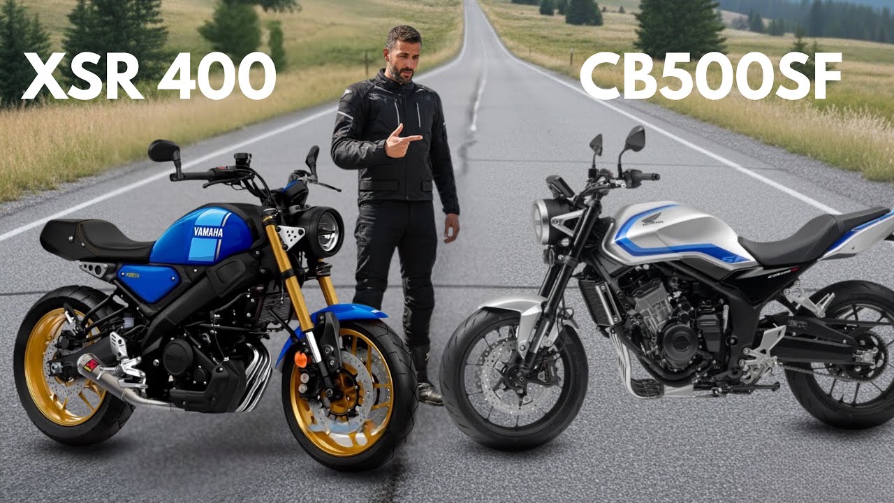 БИТВА 4-ЦИЛИНДРОВЫХ РЕТРО 2026 ГОДА! CB500 SUPER FOUR против Z400RS против XSR400 против GSX-4TT