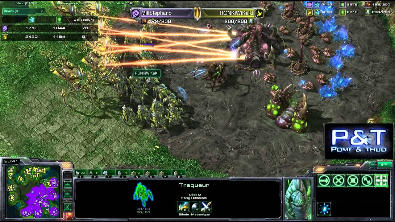 (HD354) Kiwikaki vs Stephano - PvZ - Starcraft 2 Replay [FR]