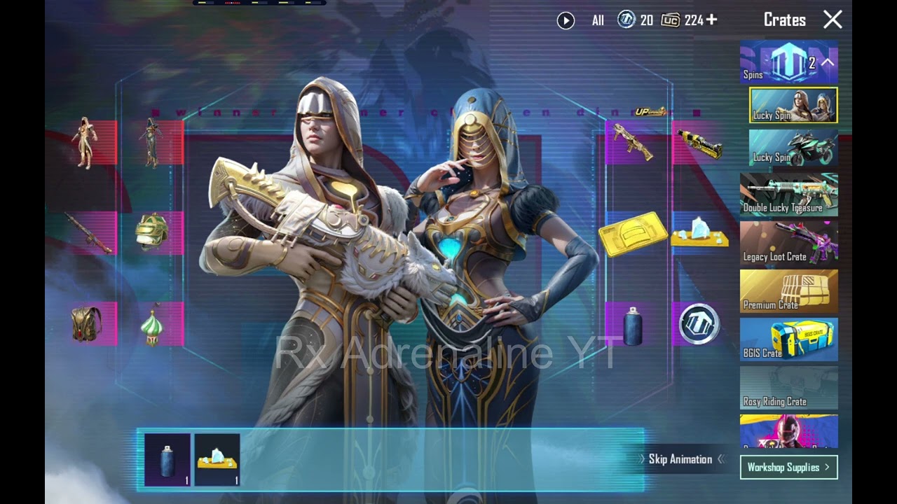 Free DBS Skin | Sandsinger DBS Lucky Spin, Draw 10 Voucher | Recall Token Redeem | Rx AdrenaLine YT