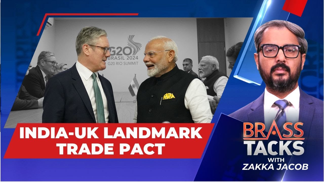 India And UK Forge Historic Free Trade Agreement, Boosting Economic Ties |India UK News #brasstacks