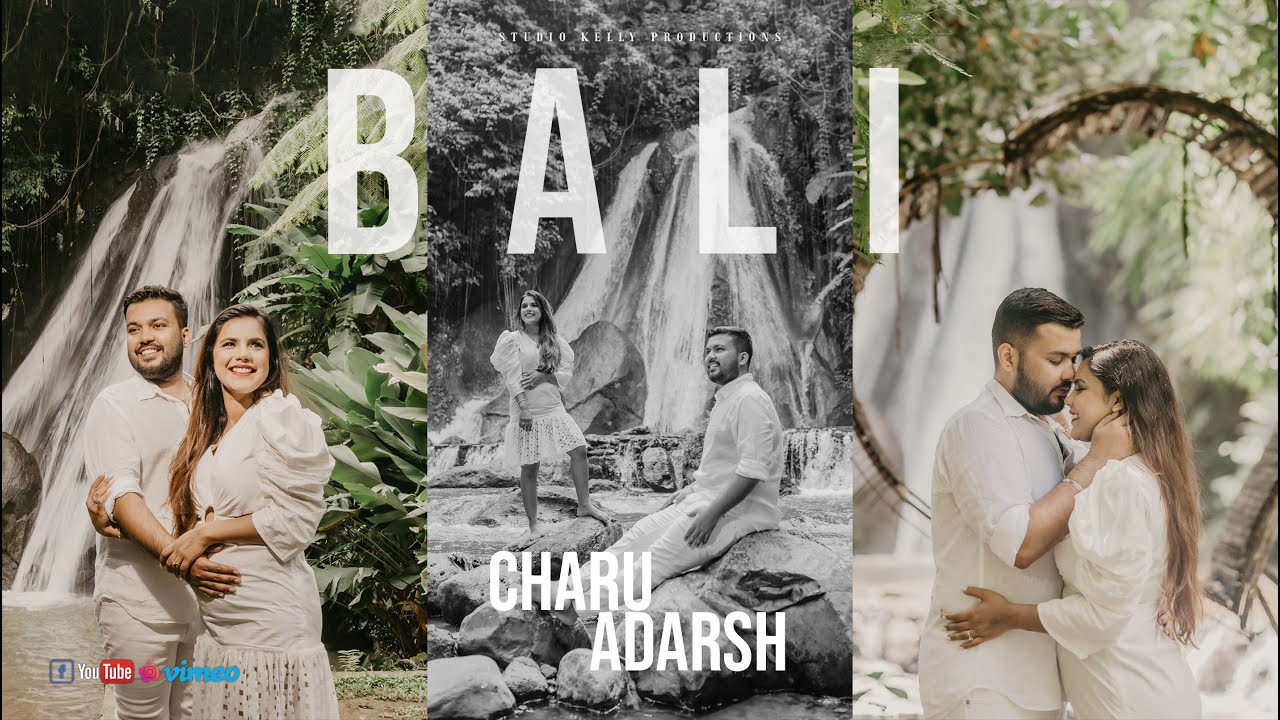 BALI Pre-wedding 2024 | Charu & Adarsh |  Studio Kelly Photography