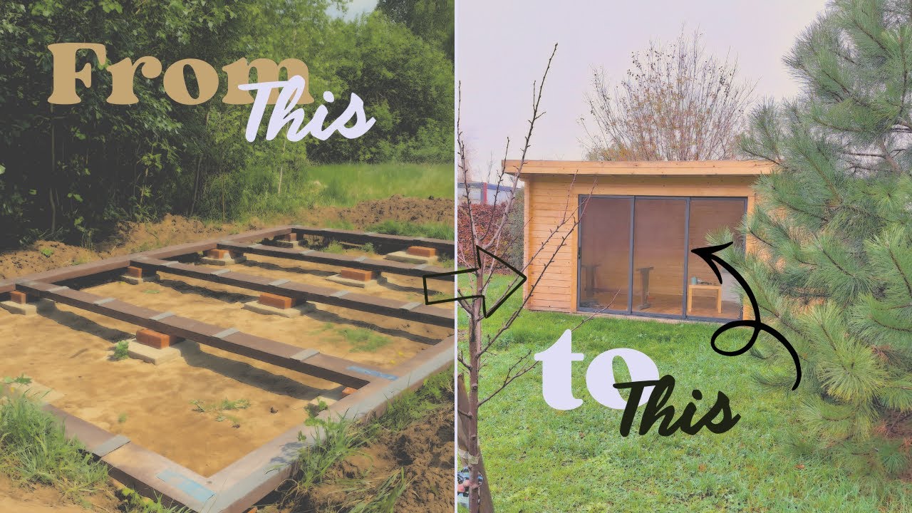 GARDEN SHED BUILD Complete DIY Shed Construction