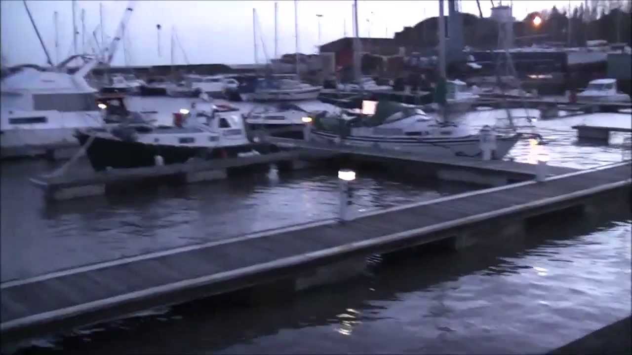 STORM AT HIGH TIDE, 3 JANUARY 2014, WATCHET WEST SOMERSET,UK