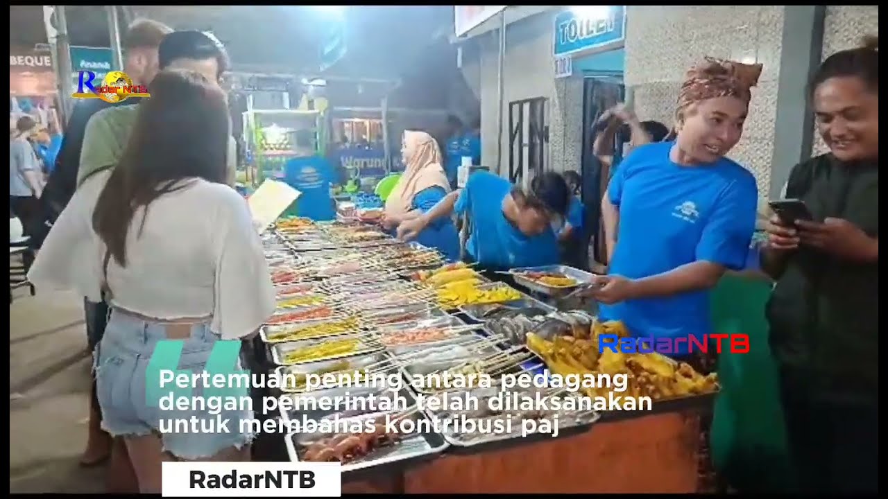 Pemda KLU Optimalisasi Pasar Seni Gili Trawangan Untuk Peningkatan PAD