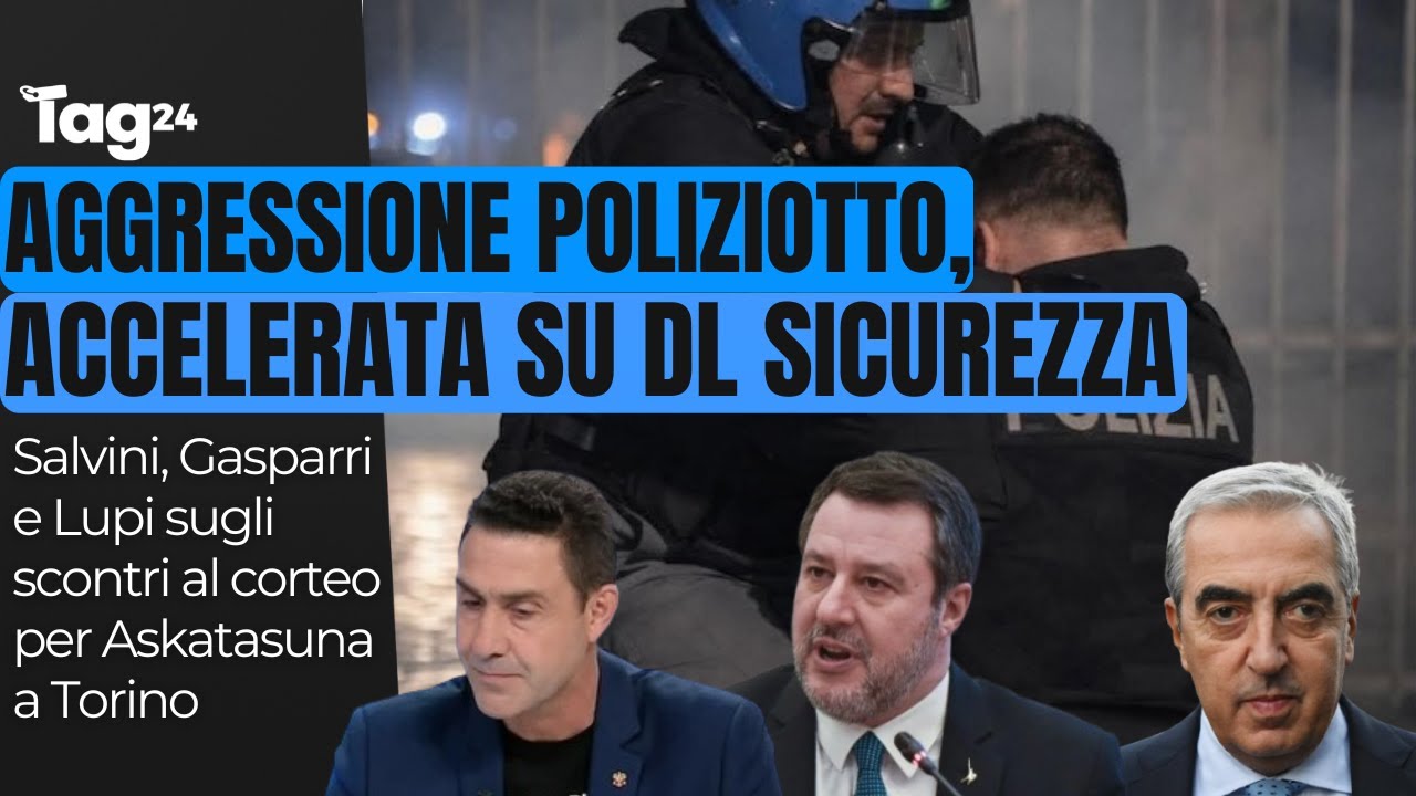 Vannacci:"Smantellare tutti i centri sociali". Gasparri:"Terrorismo". Salvini:"Dl Sicurezza urgente"