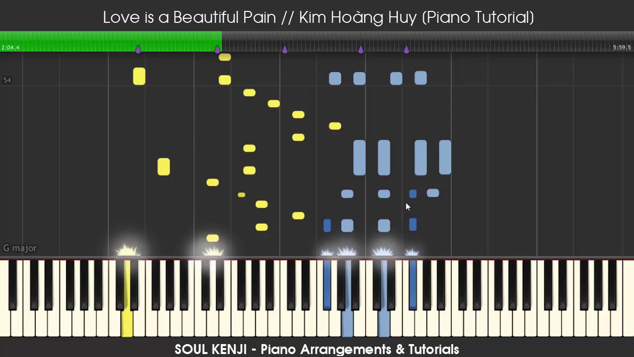 Endless Tears - Love is a Beautiful Pain [Piano Tutorial] | Kim Hoàng Huy