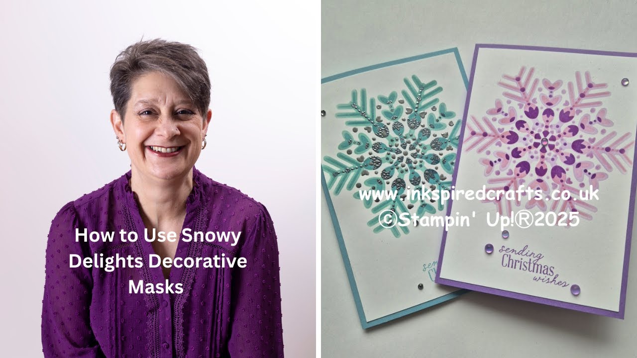 Snowy Delights Decorative Masks