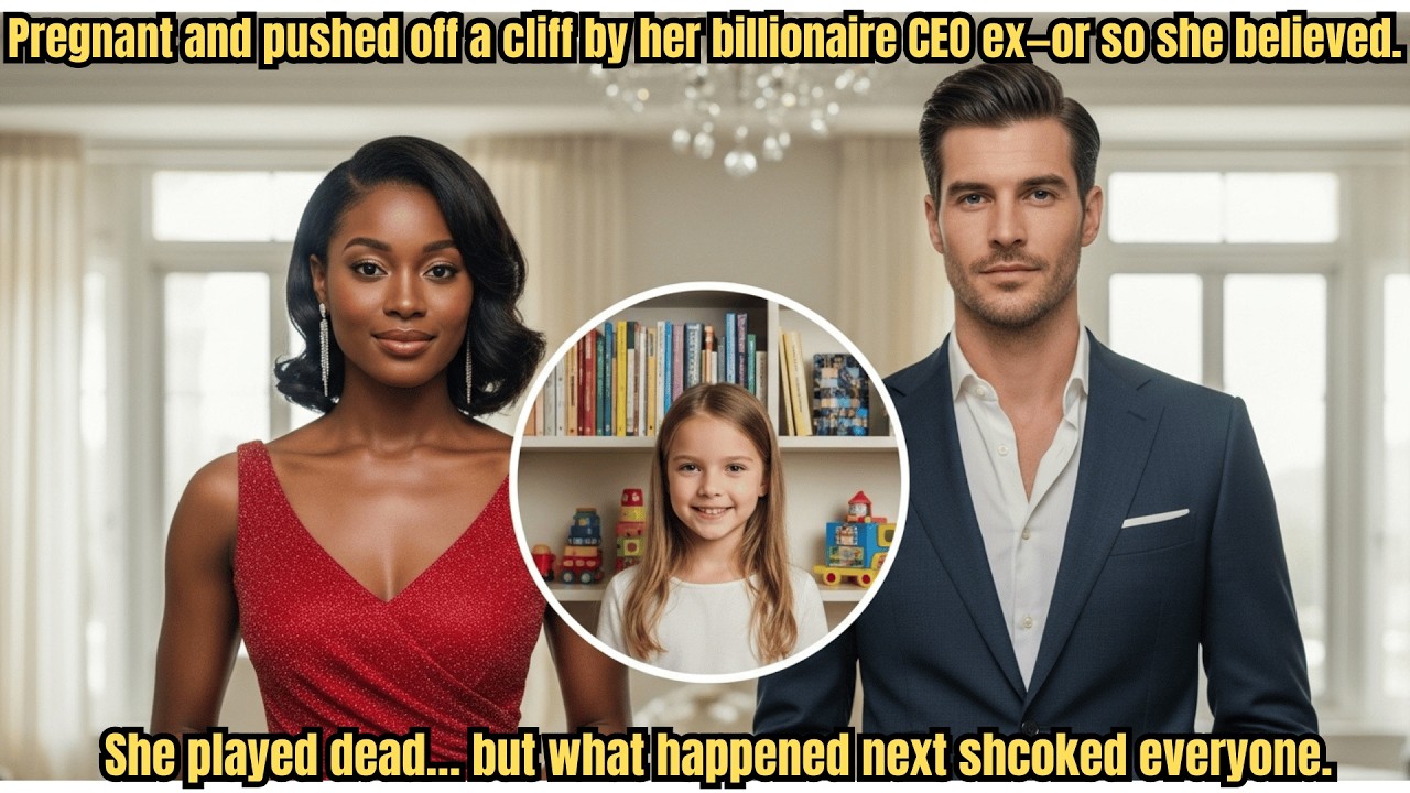 Pregnant and pushed off a cliff by her billionaire CEO ex, or so she believed, she played dead but w