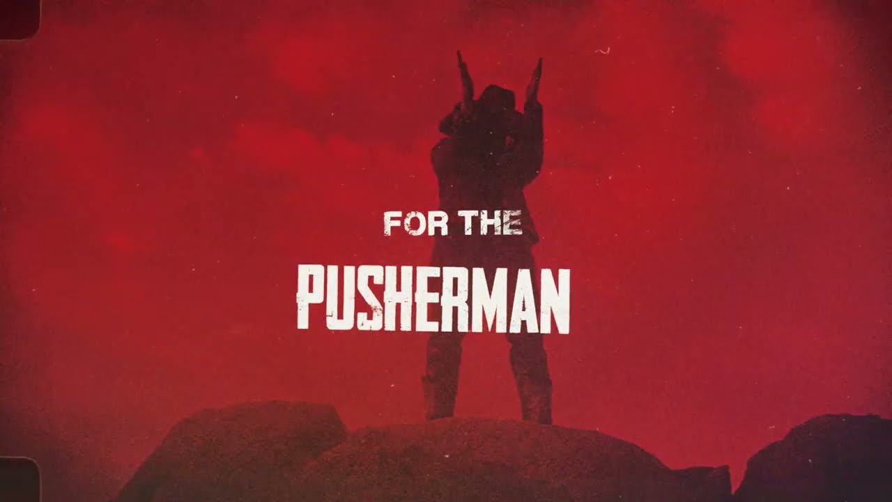 Red Leather - PUSHERMAN (Lyric Video)