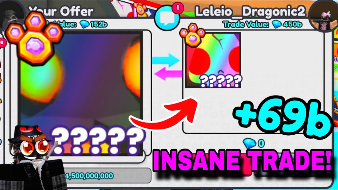 OVERPAYING For GARGANTUAN Grim Reaper! Insane Trade In Pet Simulator 99!
