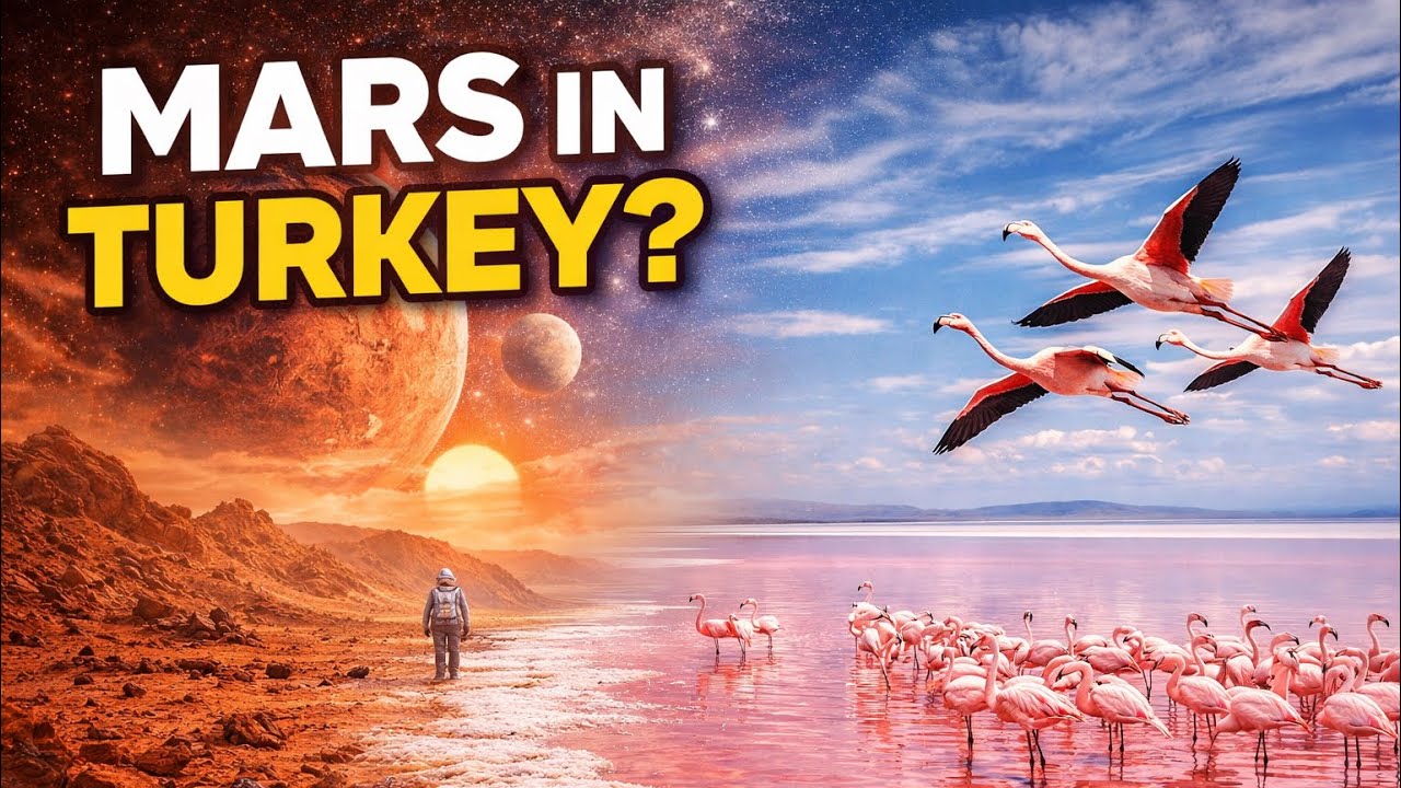 Turkey&rsquo;s Pink Salt Lake That Looks Like Another Planet | Hidden Turkey