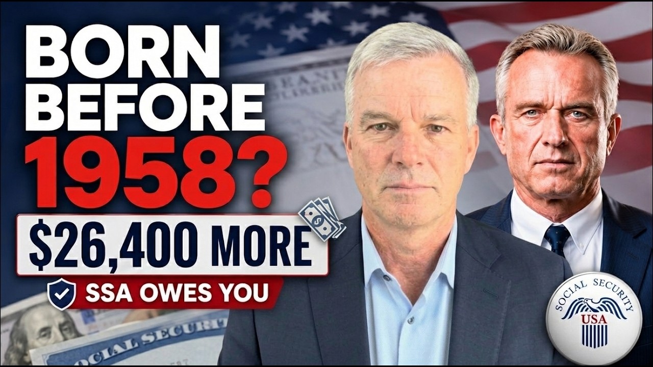 BORN BEFORE 1958? The SSA Owes You $26,400 More &mdash; Most Seniors Never Claimed It!