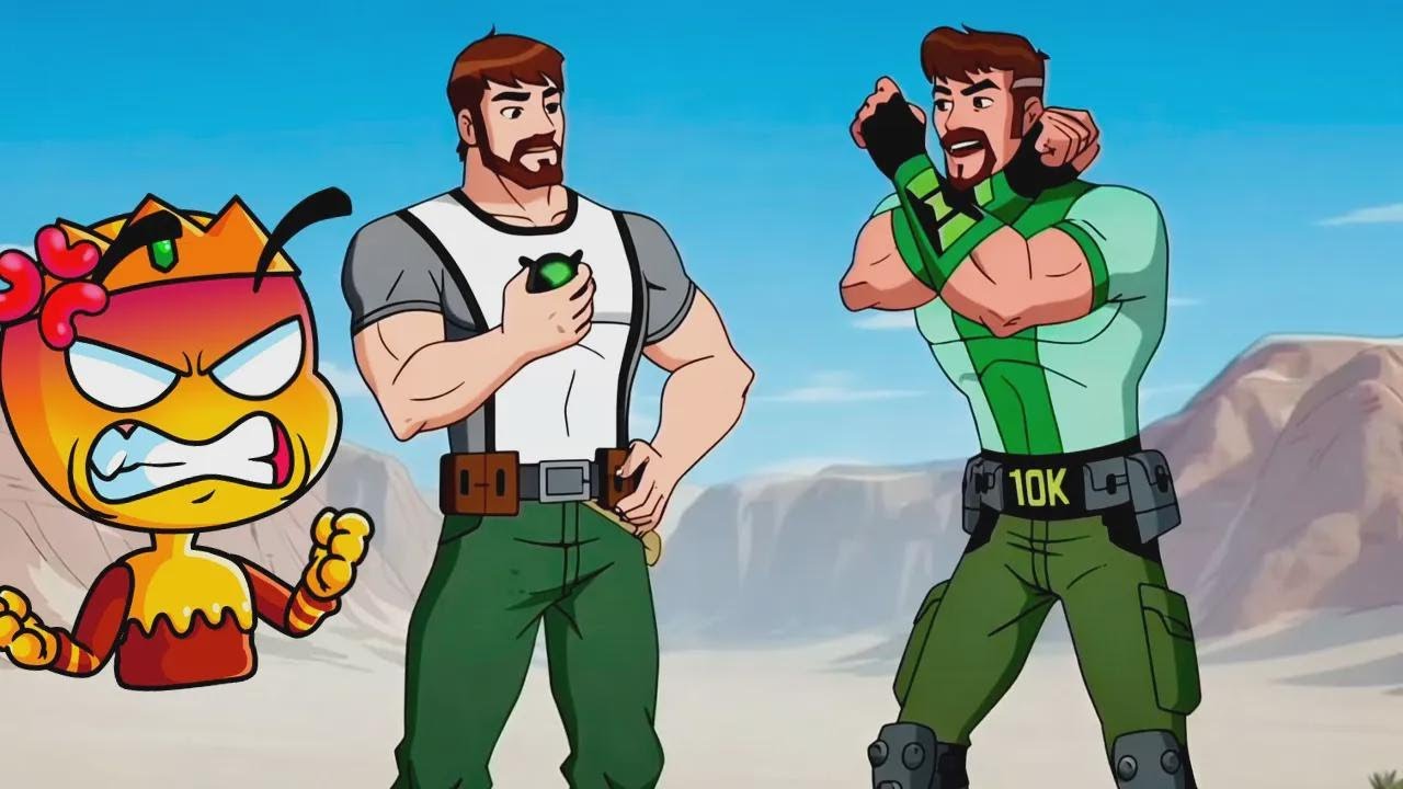 BEN 10,000 Supreme vs BEN 10,000 Omniverse Animated | Abeia