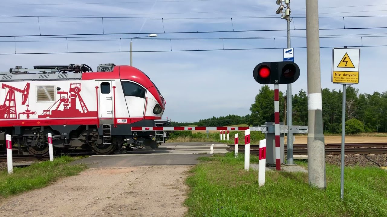 Przejazd kolejowy (SSP) Imielenko #2 (2021.08.15) // Polish railroad crossing