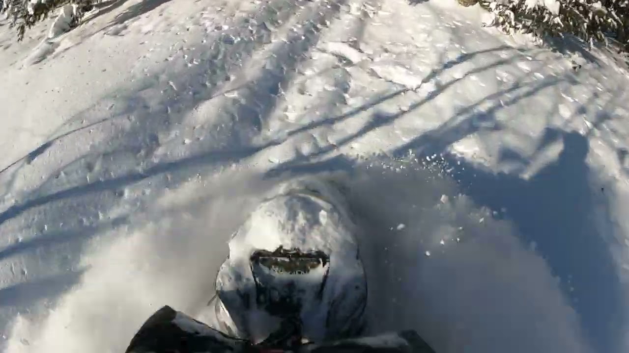 2021 Ski Doo Backcountry X in 3ft of snow!! UP MICHIGAN