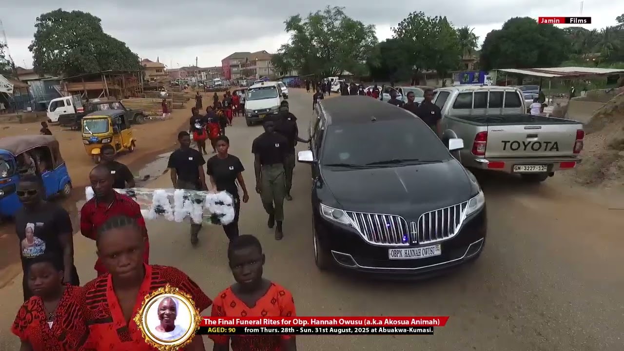 4 Final funeral rite for Obp. Hannah Owusu at Abuakwa-Ksi
