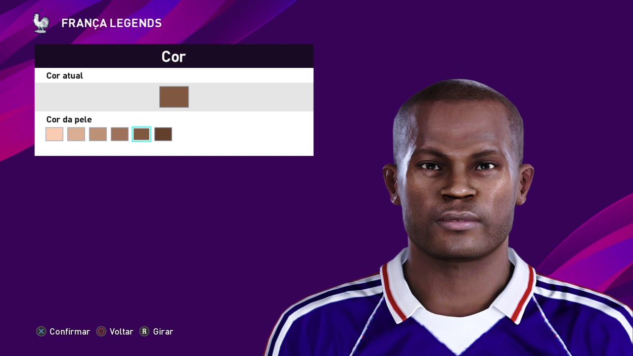 WILLIAM GALLAS - FACE BUILD - PES 2020