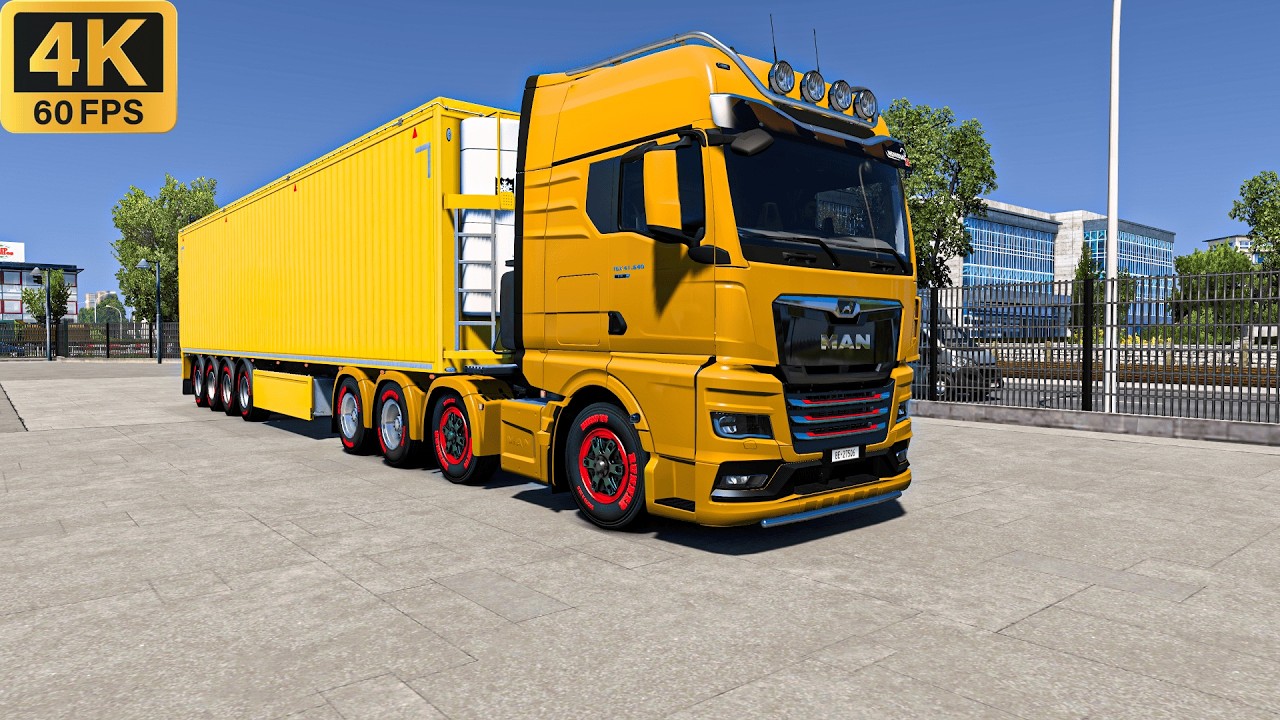 Ultimate MAN Truck Beast Drive! Ultra Realistic Graphics | 4K 60FPS | ETS2 1.58