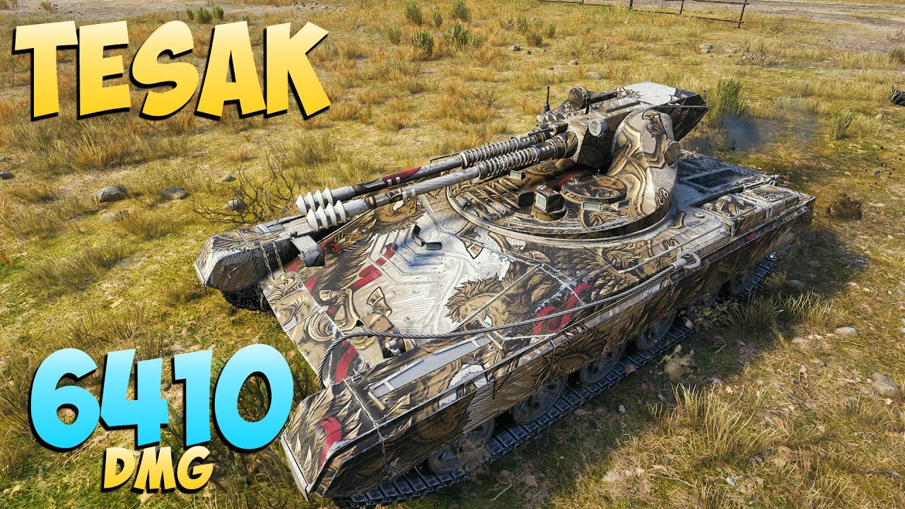 Tesak - 5 Kills 6.4K DMG - Не простой! - Мир Танков