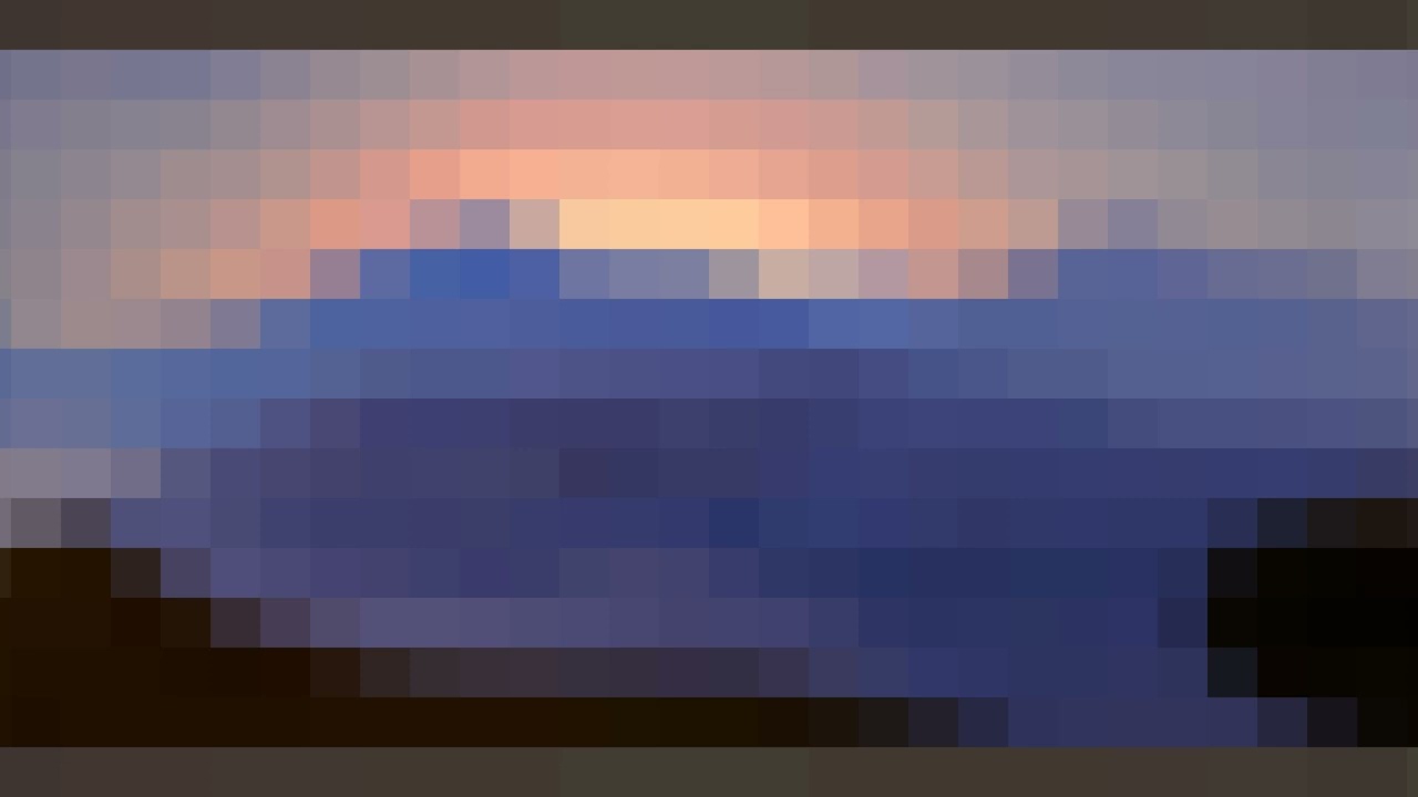 Minecraft Sunset Painting | 4K Frame TV Art Relaxing Screensaver