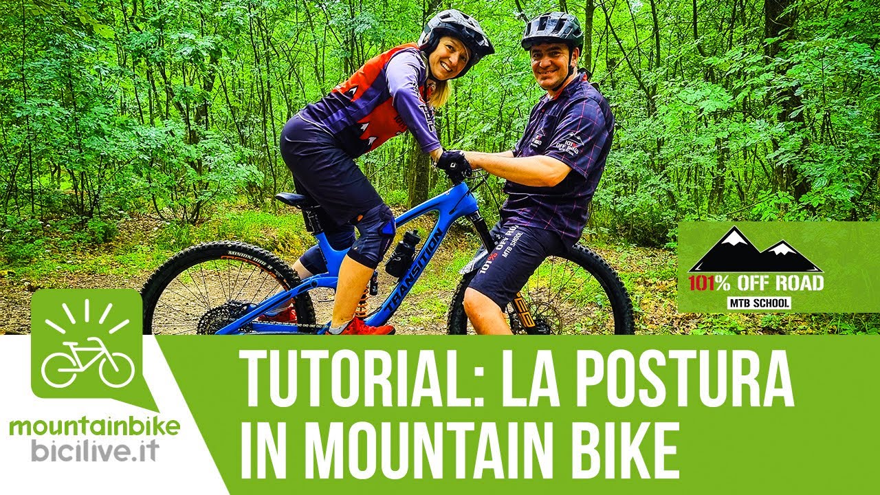 La postura sulla MTB - 101% Off Road MTB School