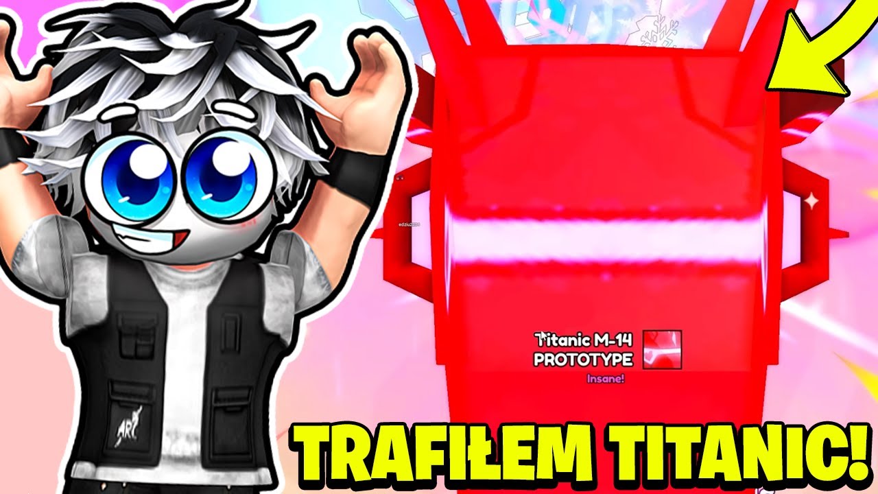 TRAFIŁEM TITANIC M-14 PROTOTYPE W PET SIMULATOR 99! OPENING 180 WALENTYNKOWYCH PREZENTÓW Roblox!