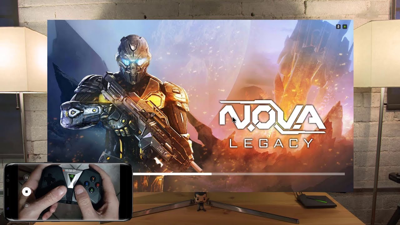 N.O.V.A. Legacy with Hardware Controller on Shield Android TV