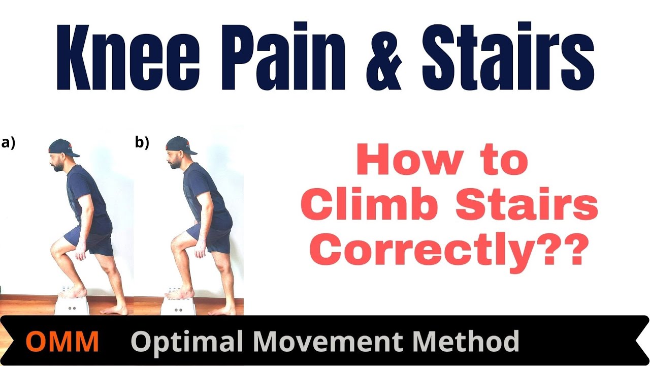 How to climb stairs correctly | Avoid knee pain
