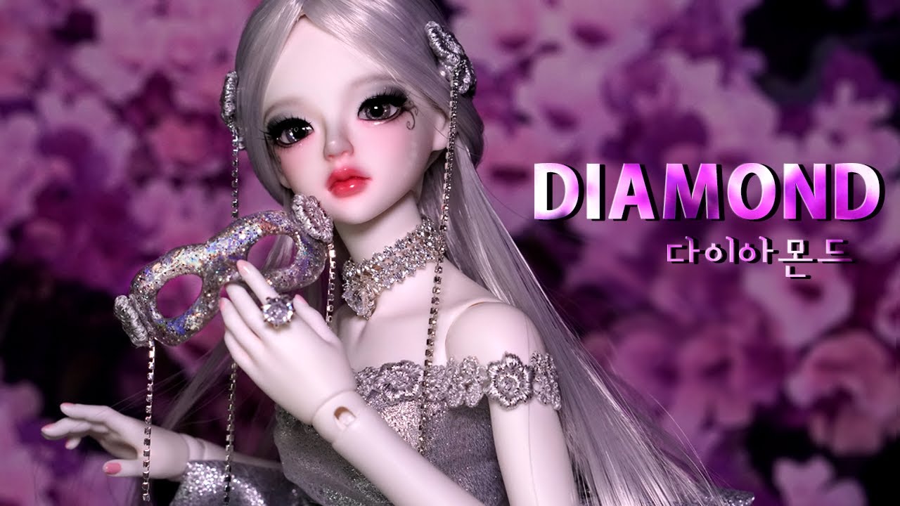 💎DIAMOND💎루츠돌 모델 델프 다이아를 다이아몬드 테마로 꾸며봤어요 /딩가의 회전목마 (DINGA)