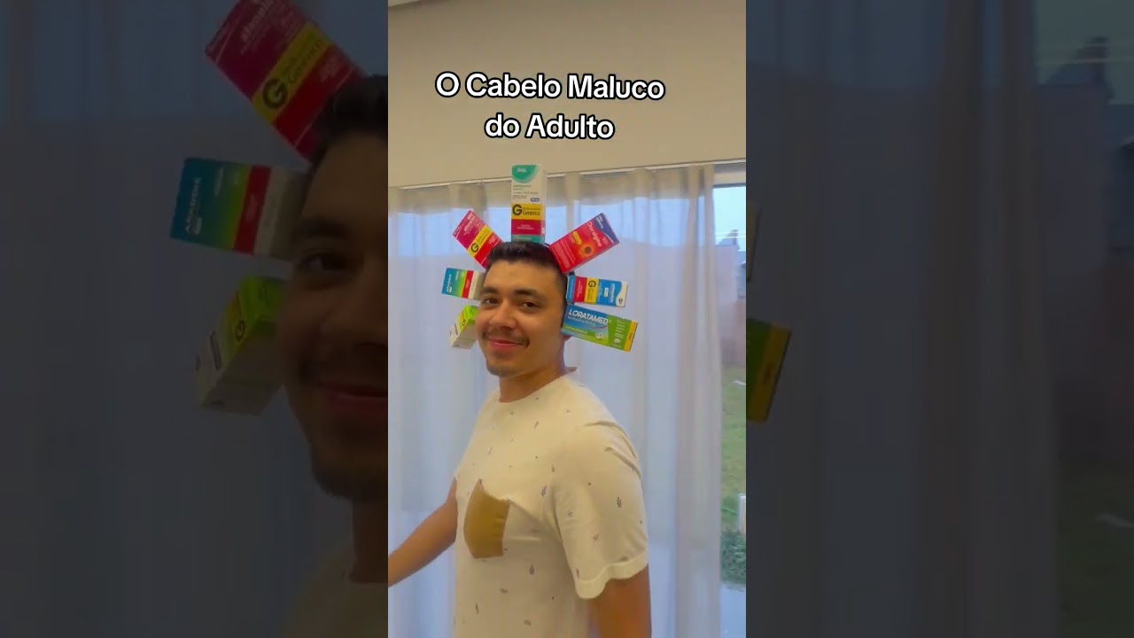 O pobi do adulto kkkk   #CabeloMaluco #Hair #Humor #Meme