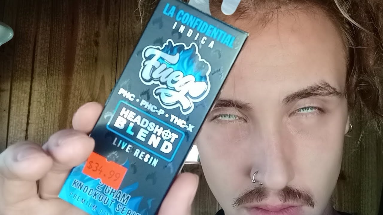 Fuego LA Confidential Headshot Blend Disposable Vape Review