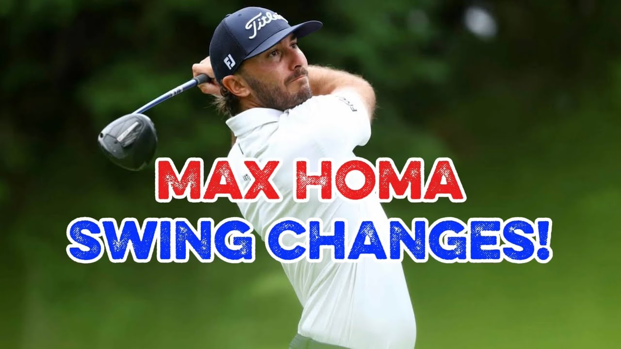 Max Homa 2025 Swing Changes!
