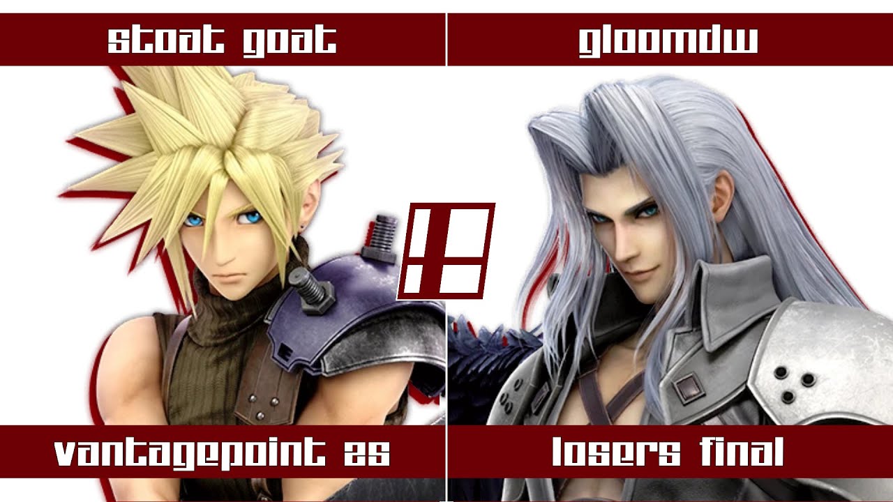 Stoat Goat (Cloud) vs GloomDW (Sephiroth, Pyra & Mythra) - VantagePoint 25 Losers Final