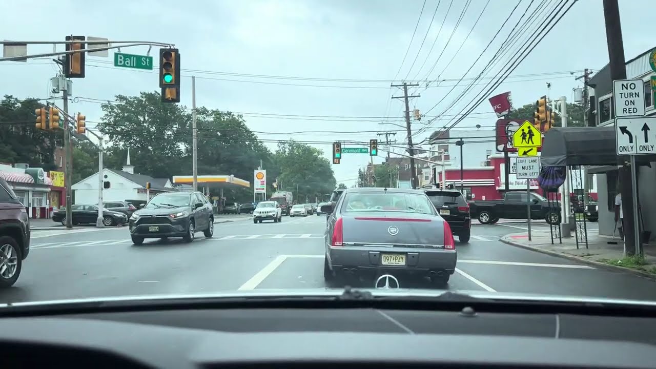 Driving In Irvington, New Jersey
