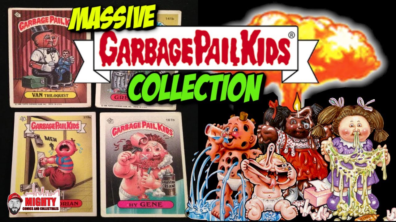 Massive GARBAGE PAIL KIDS Collection