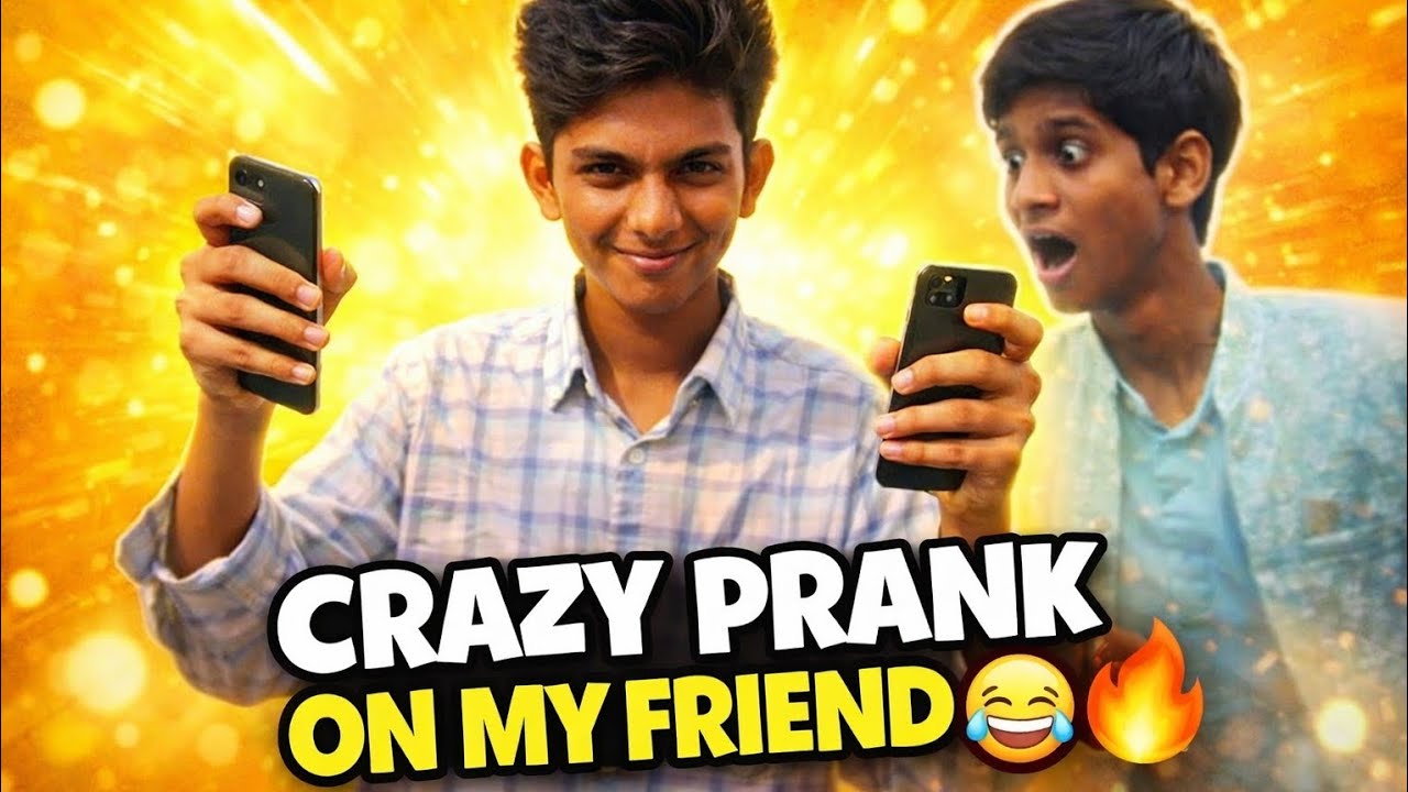 Ma friend gani midha crazy prank😂 ||365dailyvlogs||day30||#365dailyvlogs#prankvideo#comdy#friendgani