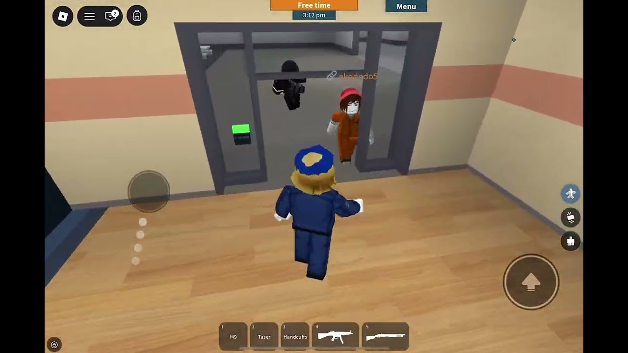 today i will play prison life