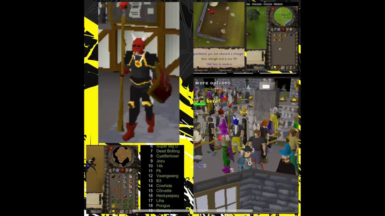 INSANE LUCK in 2004Scape 🔥 | Progress + Rares