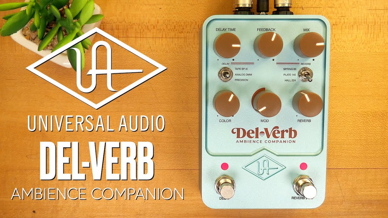 Universal Audio Del-Verb Ambience Companion | UAFX (Stereo)