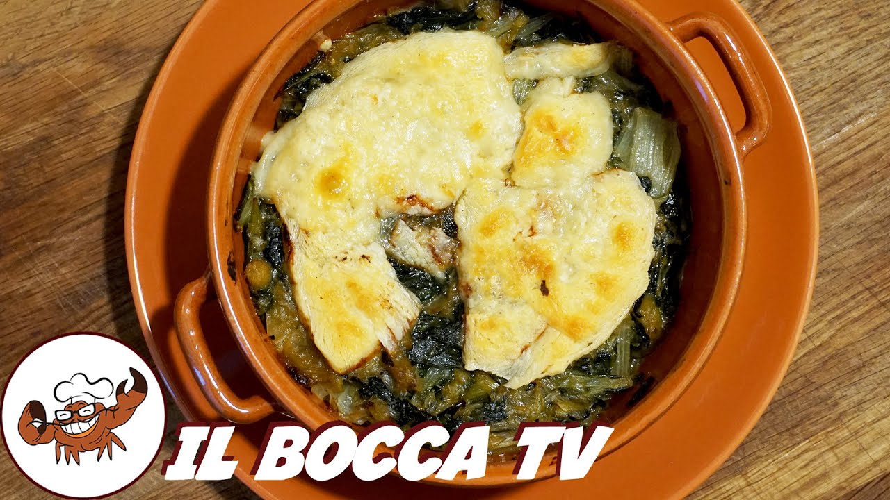 768 - Bietola e porri gratinati con caciocavallo, 'na robina da sballo! (ricetta vegetariana)