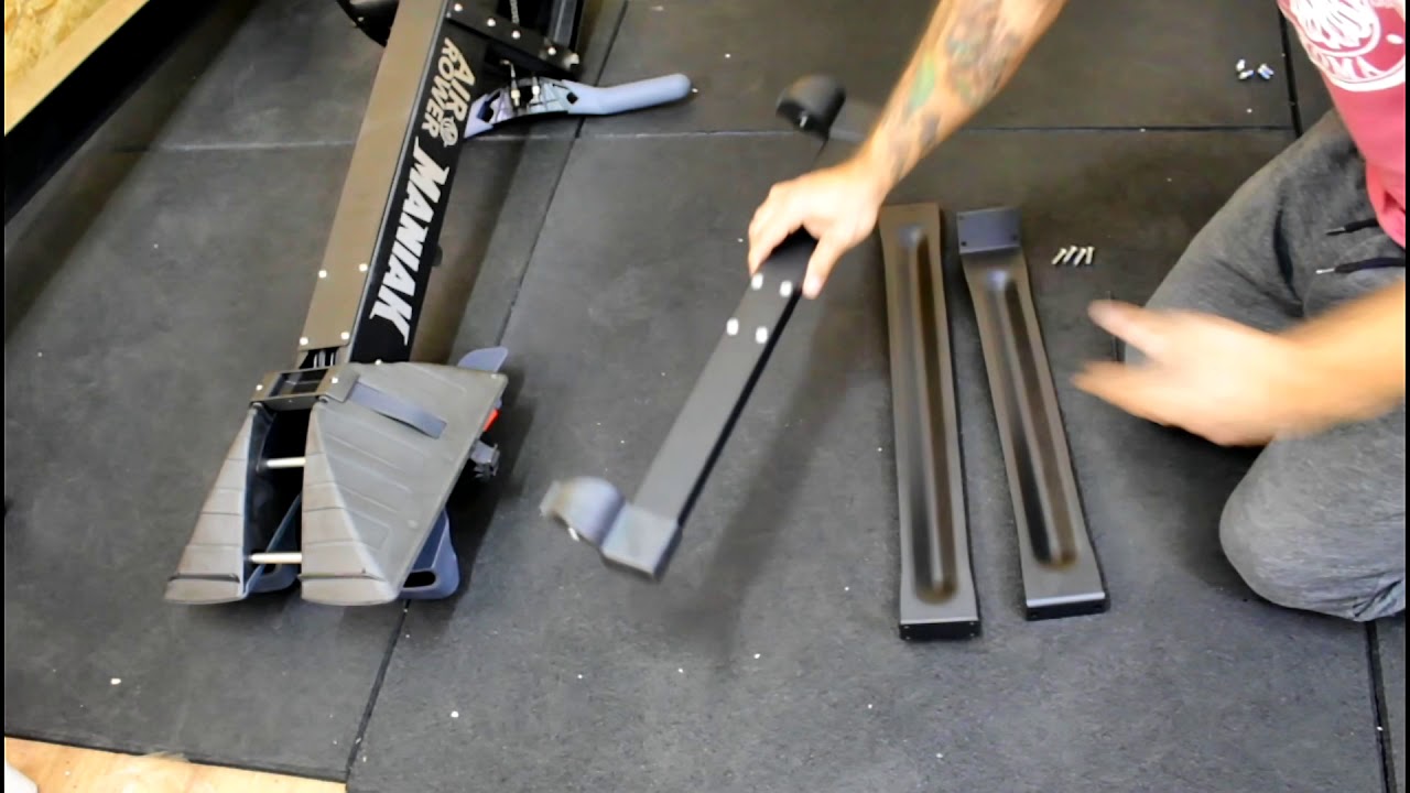 Montaje Remo AirRower Maniak Fitness rowing machine assembly