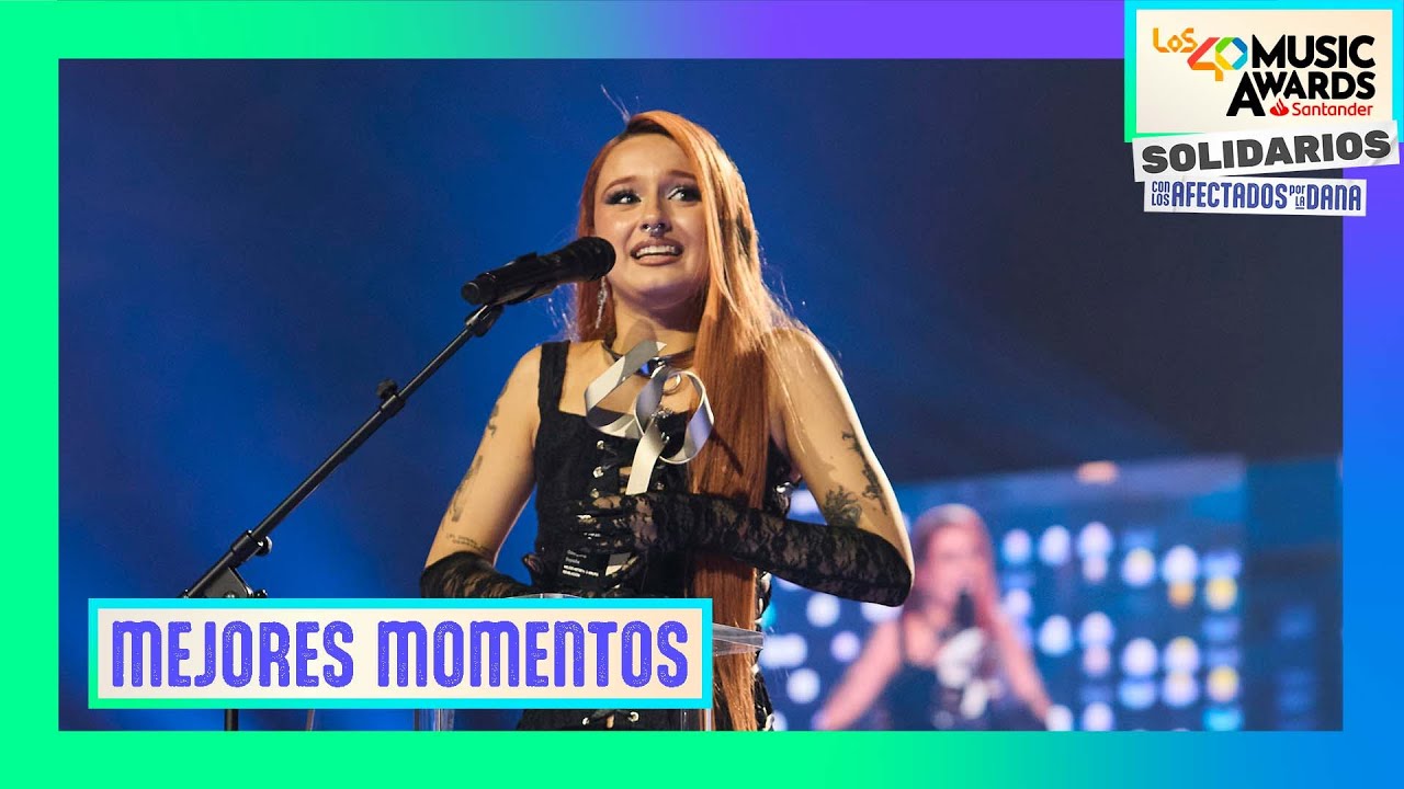 RUSLANA, premio a Mejor Artista o Grupo Revelación con ‪MOEVE @Moeve  | LOS40 Music Awards Santander