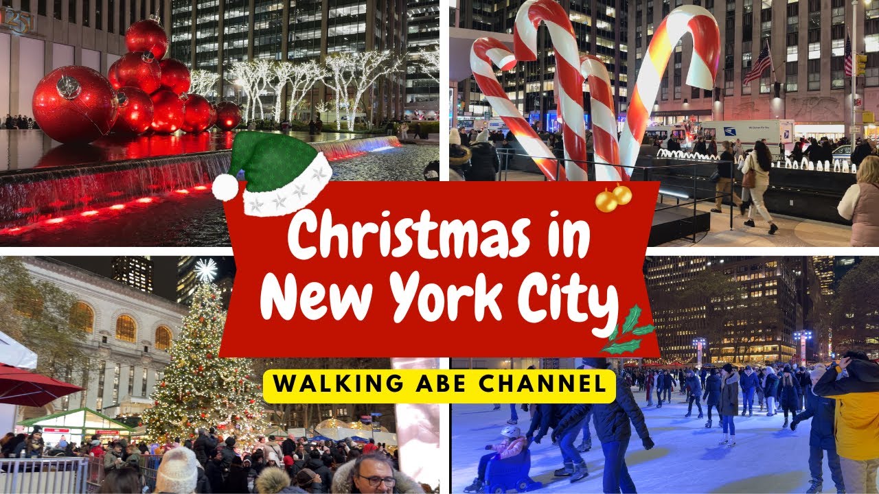 Christmas in New York City Walking Tour 🎄