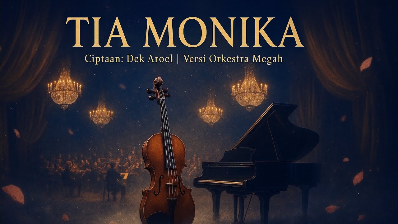 TIA MONIKA - Dek Aroel | Versi Orkestra Megah & Elegan | Symphony Nusantara Official